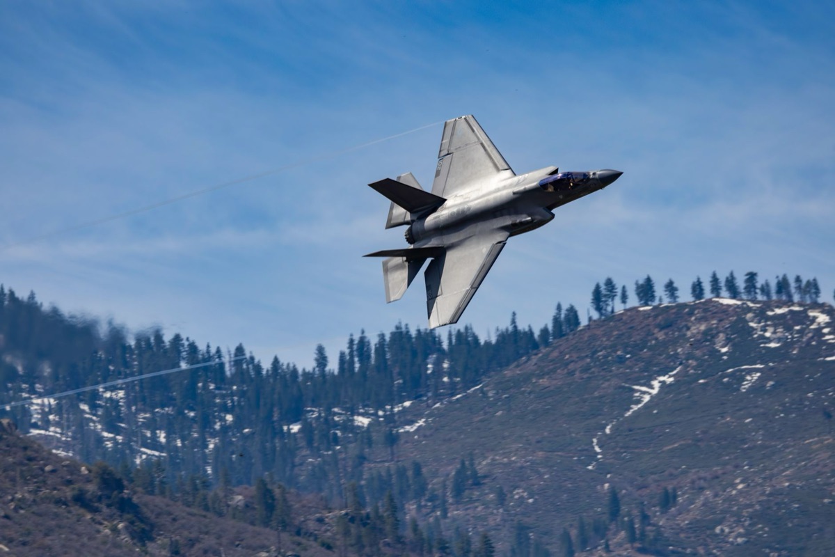 F-35 op militair vlieveld