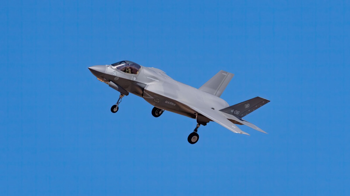 F-35 Lightning II em ambiente de treinamento
