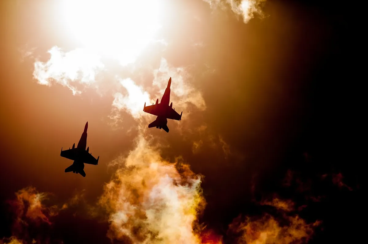 jet, fighter jet, raaf hornets, fighter planes, military aircraft, sunset, airplanes, flying, nature, military, war, defense